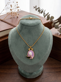 Aurora Pearl Charm Necklace